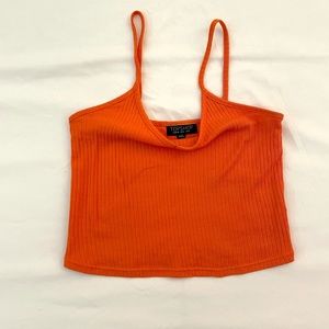 Orange tank top